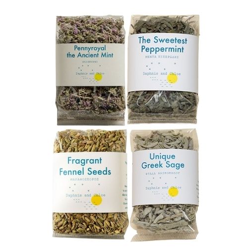 4 Herbal Teas Gift Set from Daphnis and Chloe