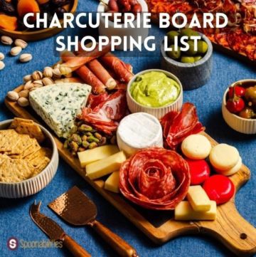 charcuterie board shopping list