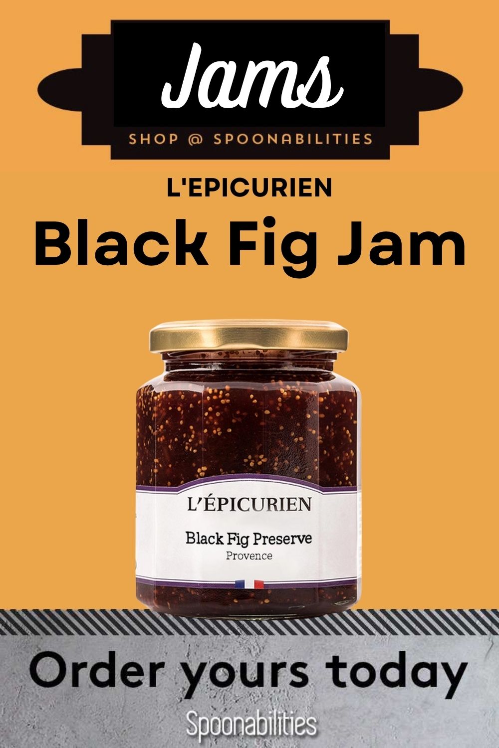 Black Fig Preserves by L\'Epicurien