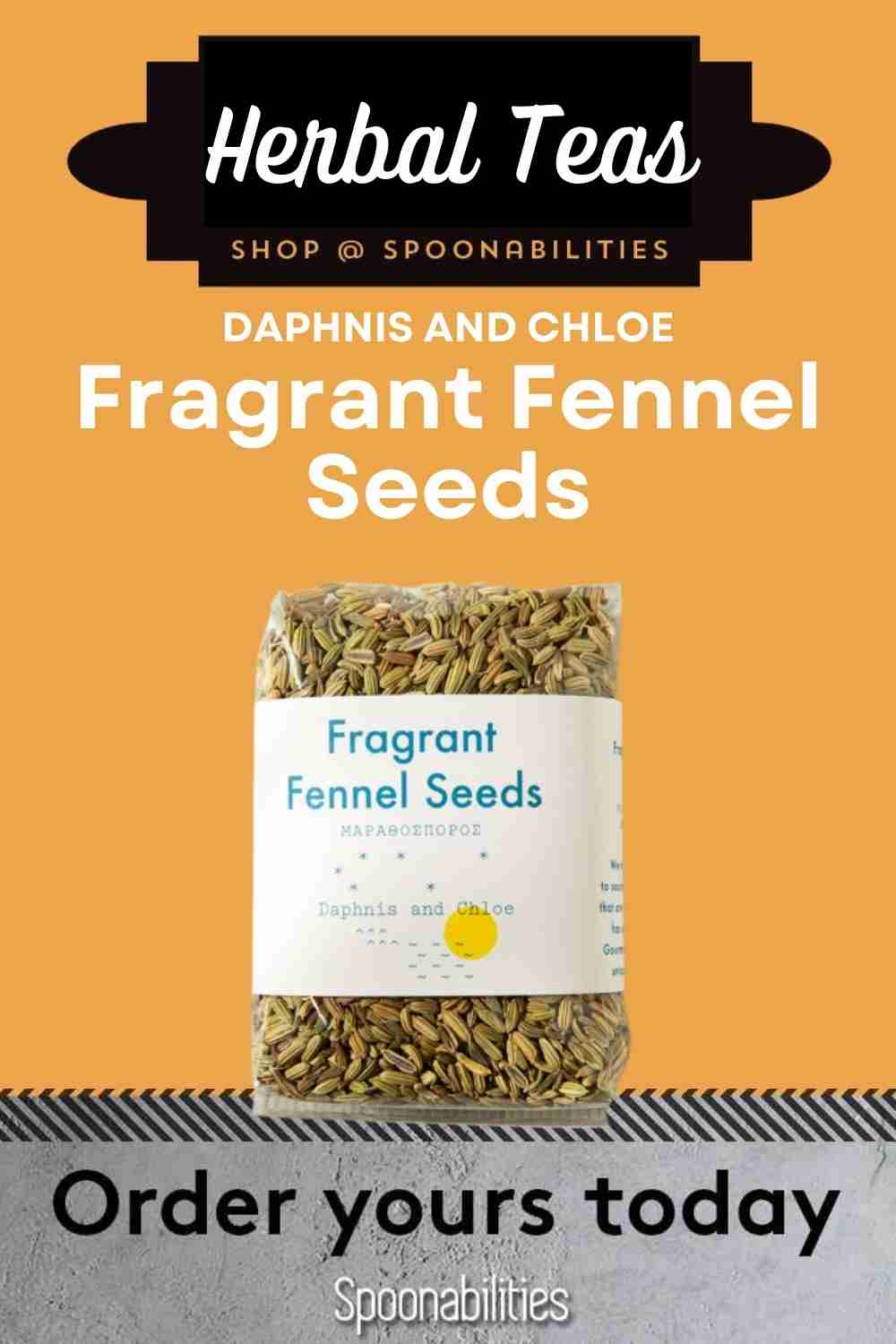 Herbal Tea Fragrant Fennel Seeds - Daphnis & Chloe