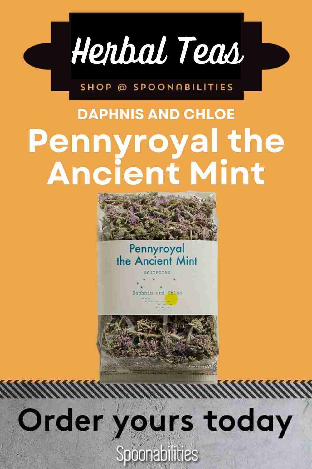 Herbal Tea Pennyroyal The Ancient Mint - Daphnis & Chloe