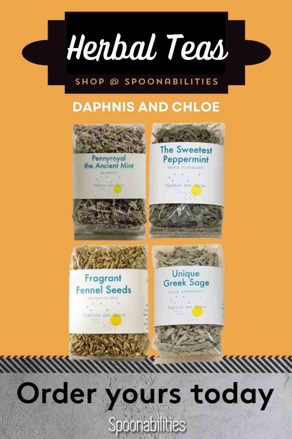 Herbal Teas Gift Set - Daphnis & Chloe