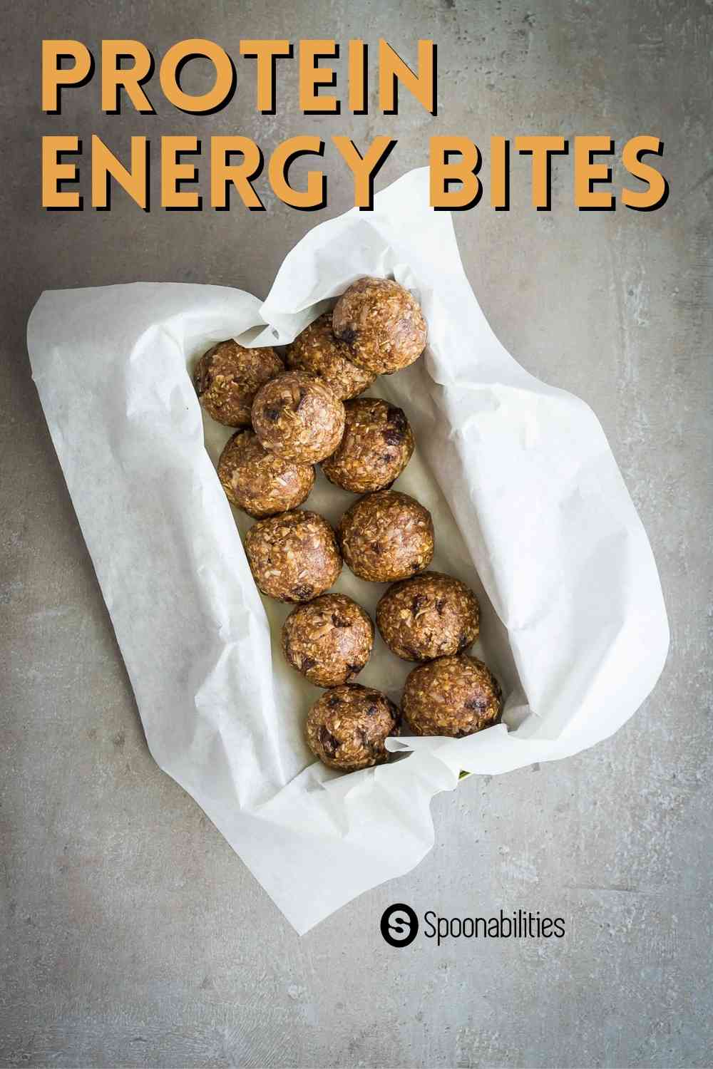 Protein Energy Bites No-Bake Recipe
