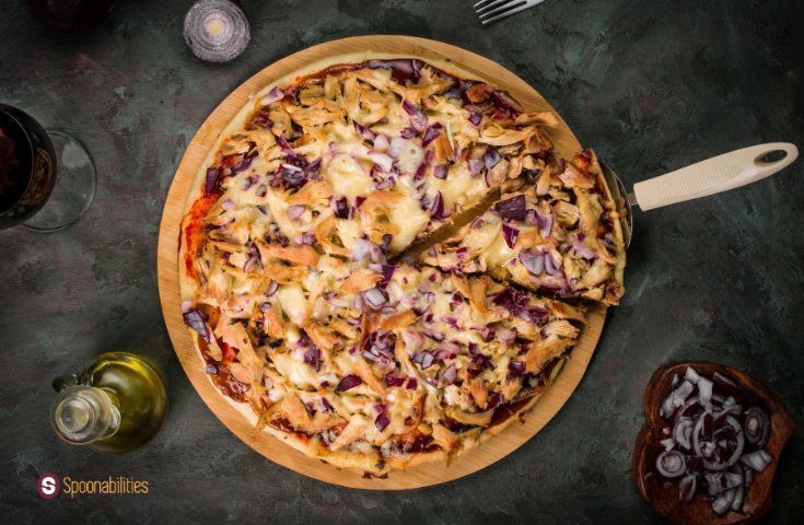 a photo of BBQ Chicken Pizza